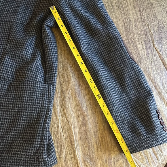 American Eagle The Legendary Blazer Gray Brown Wool Blazer Size XL - Picture 12 of 15